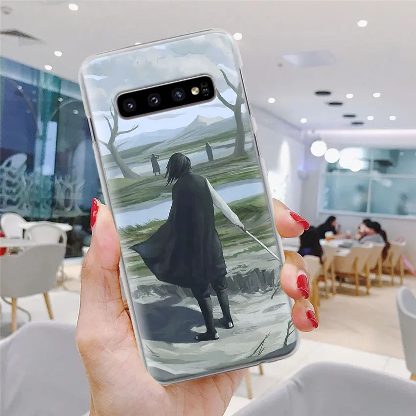 Аниме Наруто минималистичный чехол для телефона samsung Galaxy S10e S10 Plus S7 S8 S9 Plus Note 8 9 M10 M20 M30 жесткий чехол Coque