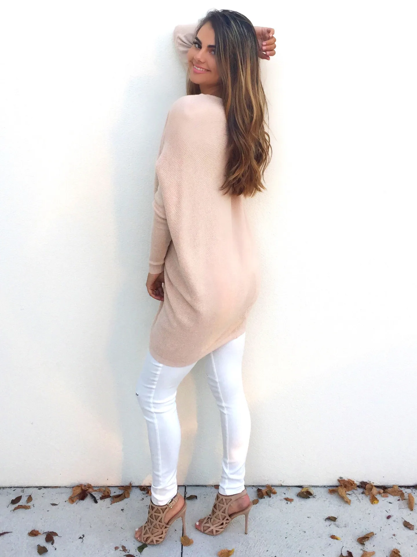 Spring and summer 2019 new style fashionable European American casual sweater bottom | Женская одежда