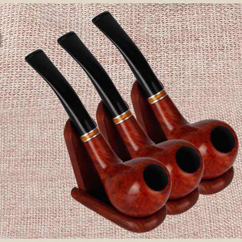 

Shi Nanmu detachable cleaning filter pipe cigarette holder 9mm universal filter beginner solid wood bucket