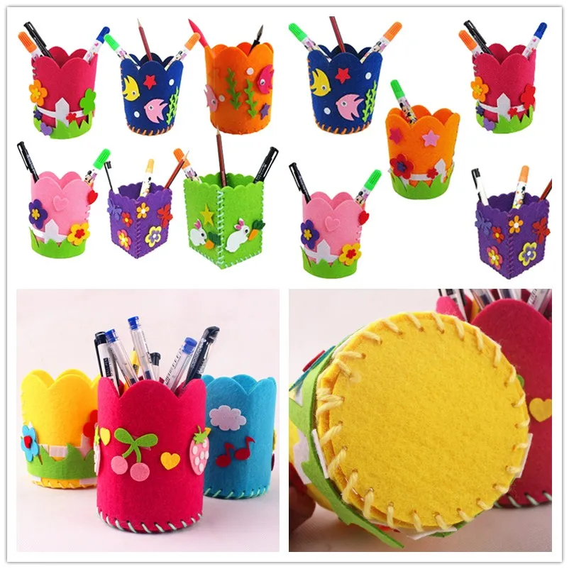 Новинка 1 шт. креативный держатель для карандаша сделай сам милый Контейнер ручек
