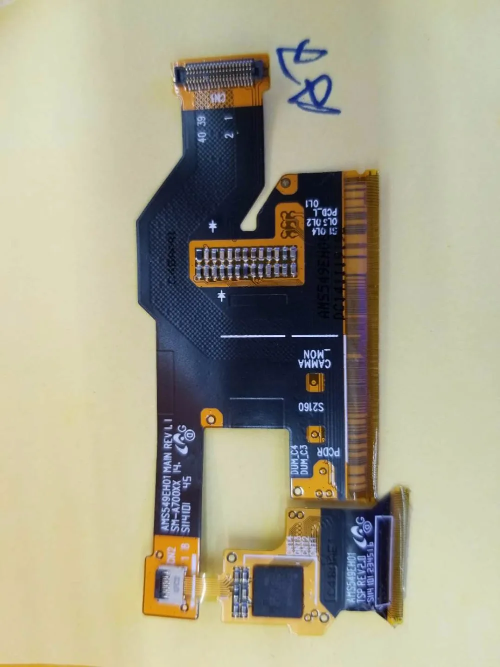 

10 шт. для samsung A7i дисплей lcd гибкий кабель оригинальный новый