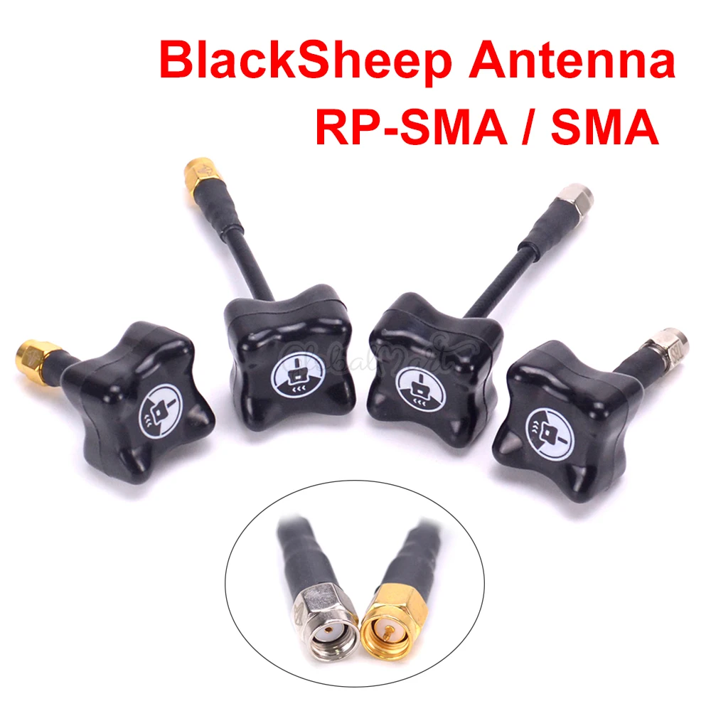 1 шт. BlackSheep VAS 5 8 ГГц круговая поляризованная Триумф антенна SMA RP Black Sheep FPV