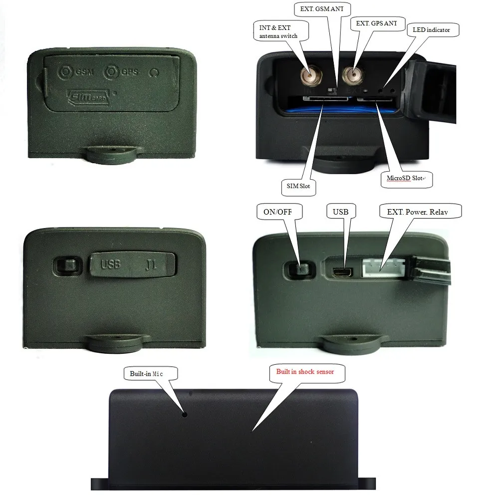 Автомобильный gps трекер водонепроницаемый мощный магнит автомобильная GSM