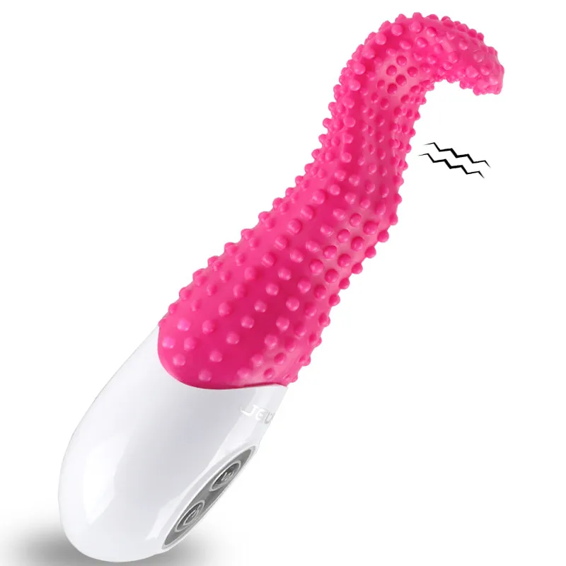 10 скоростей Вибратор в форме языка для женщин G Spot вагинальная стимуляция клитора