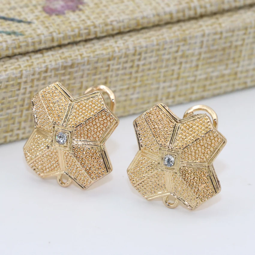 Женские серьги-гвоздики золотого цвета матовые серьги 20 мм ювелирные изделия с