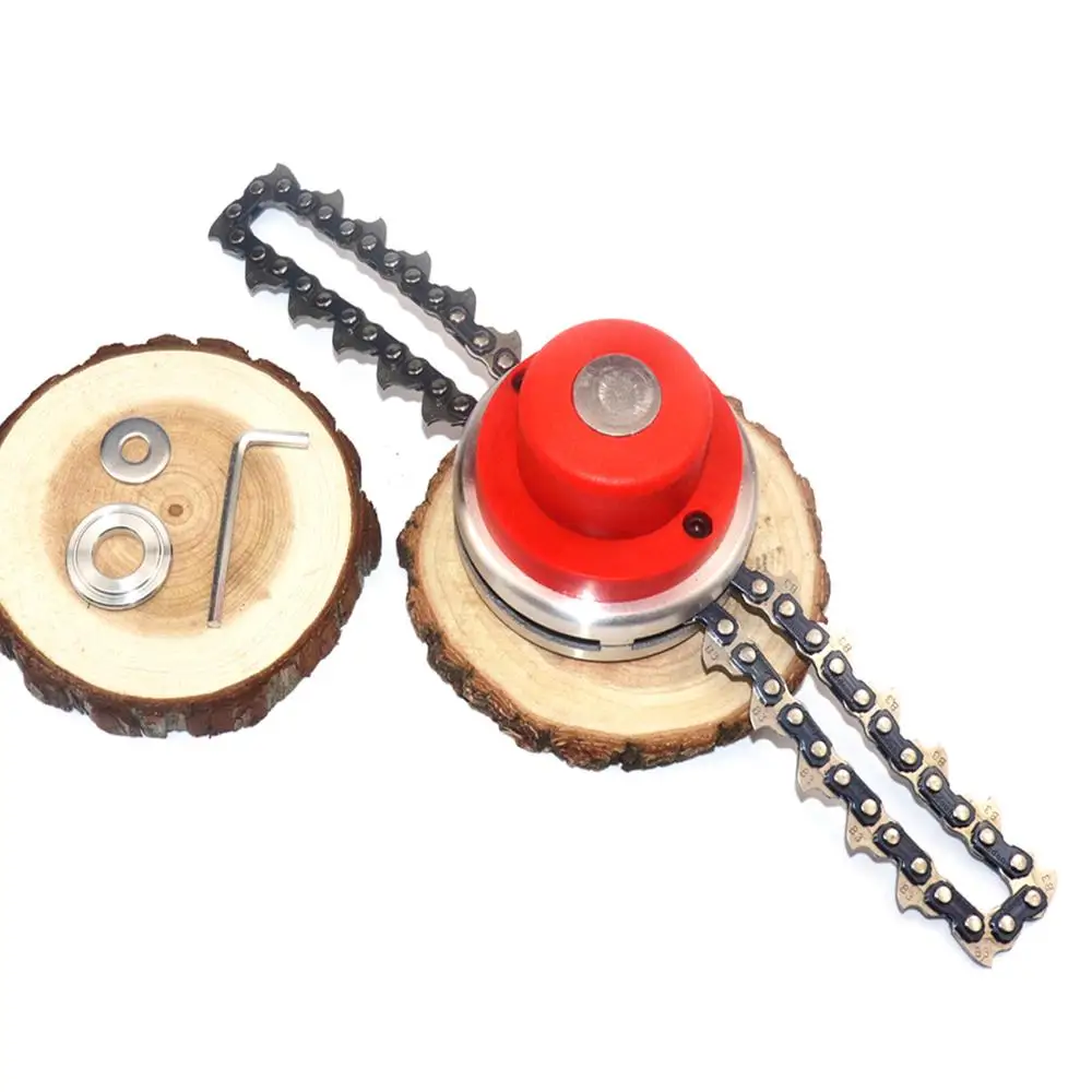 1pc Trimmer Head Coil Chain Brushcutter Garden Grass Trimmer For Lawn Mower Drop Shipping Support For Remove Weeds Garden Tool