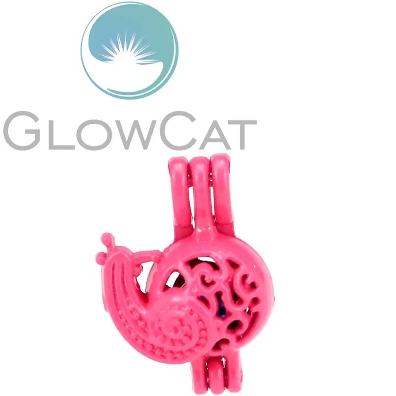 10X R57 розовые бусины улитки клетки распылитель духов ароматерапия жемчужная