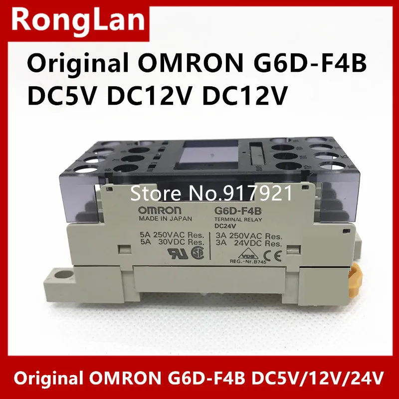 

[ZOB] New original - - solid state relays G6D-F4B DC5V DC12V DC24V