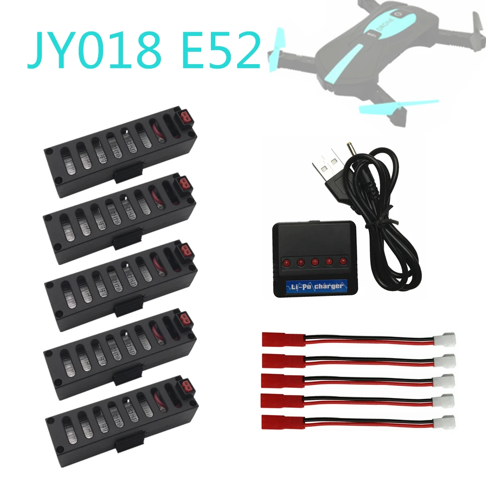 Аккумулятор 3 7 в 600 мА/ч и зарядное устройство для JY018 GW018 EACHINE wifi Квадрокоптер rc drone