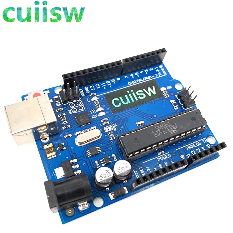 UNO R3 для Arduino MEGA328P ATMEGA16U2 1 шт. + кабелей|Измерители напряжения| |