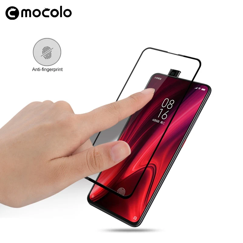 Ударопрочное закаленное стекло MOCOLO с полным покрытием и шелкографией для Xiaomi Redmi