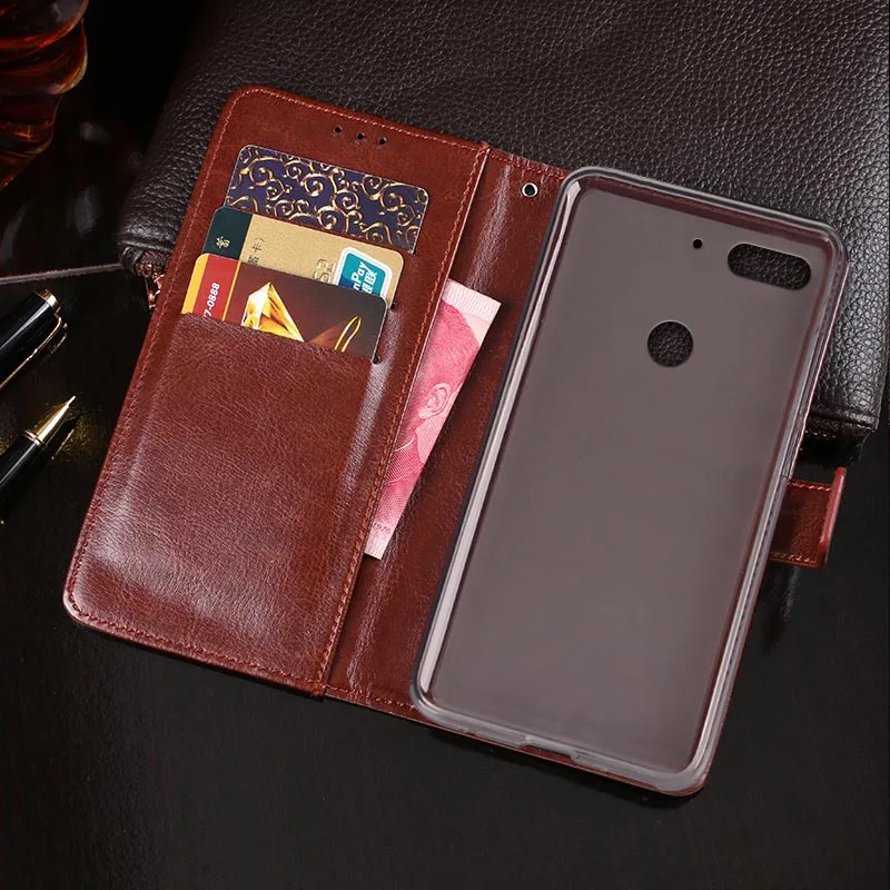 Чехол для Lenovo K5 Note 2018 роскошный кожаный чехол телефона L38012 защитный флип-чехол