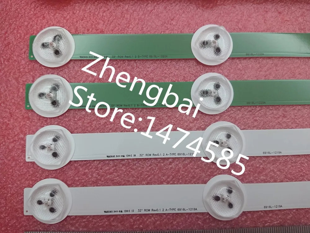 Новый товар! Светодиодная лента 4 шт./компл. для 6916L 1219A 1220A LC320DXN светодиодный 32M3500PDE