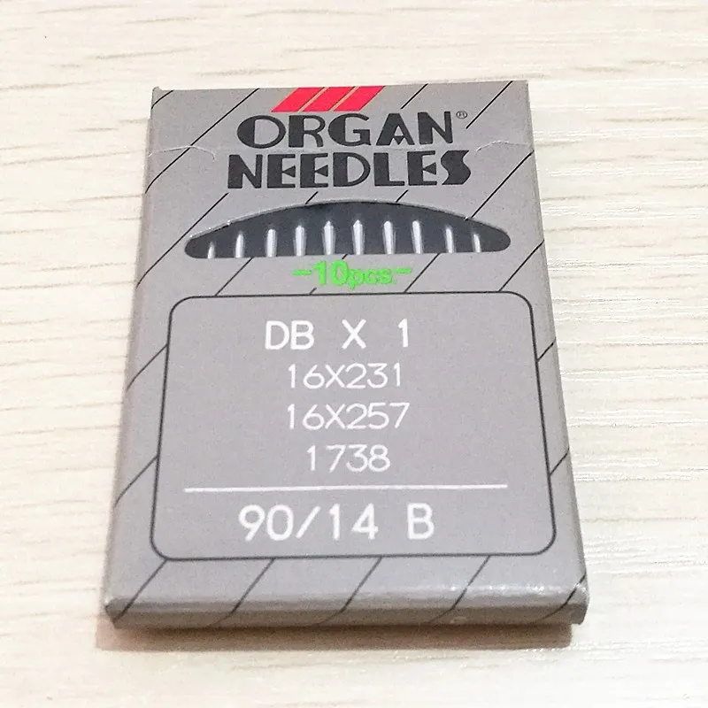 10 шт./лот высококачественные органные иглы DBX1 9 #10 #11 #12 #14 #16 # Промышленная швейная