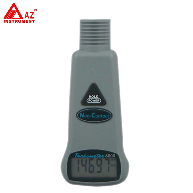 

Non-contact Digital Tachometer with Rotation Range 10~99999RPM AZ-8000