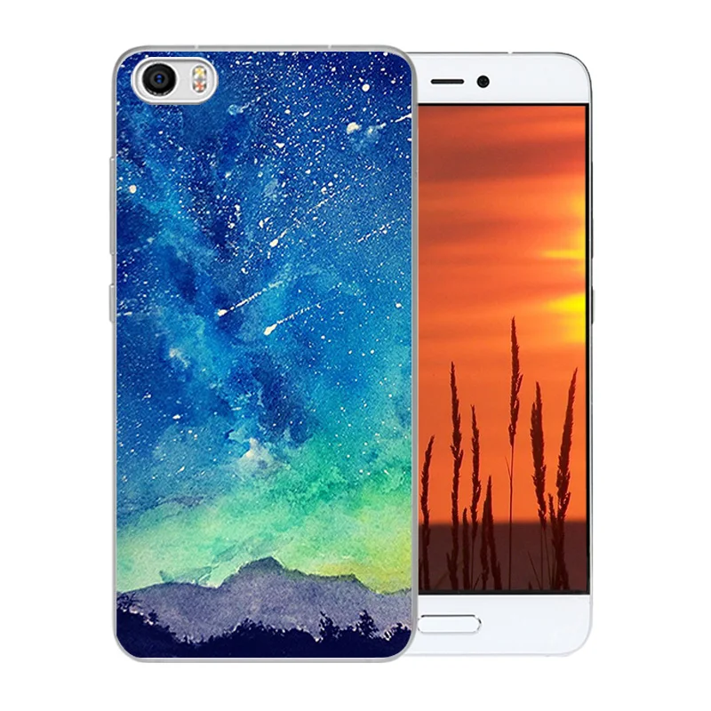 5.15 inch For Xiaomi 5 Mi MI5 M5 Mobile Phone Cases Starry Sky Pattern Back Cover Silicon Soft TPU Matte Full Protection Shell |