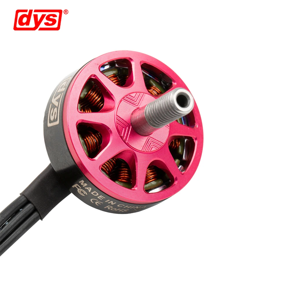 DYS SUN FUN SF2306 1750KV/2500KV CW резьба FPV гоночный бесщеточный двигатель для