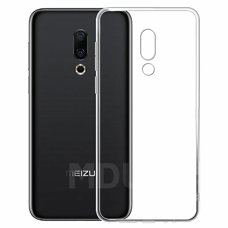 Ультратонкий Мягкий Прозрачный чехол из ТПУ для Meizu 16 th 15 Plus Lite 16X Pro 6 7 Plus M6 M5 M3 Note M6S M5S M3S M15 чехол s Чехол