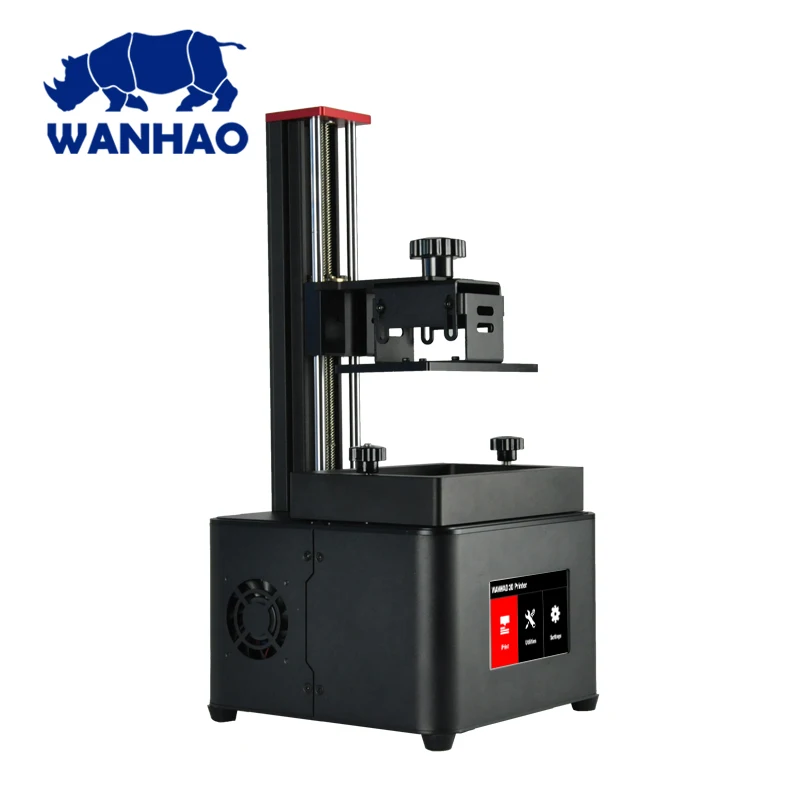 2019 WANHAO new DLP 3d printer D7 PLUS resin printer full assembled with nanopie inside with free resin FEP film as gift