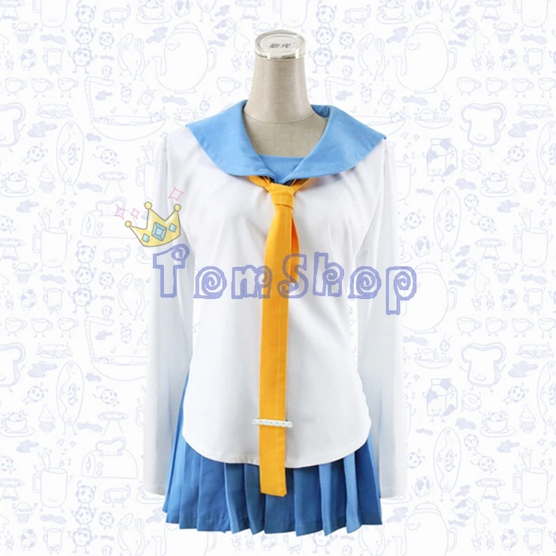 Аниме Nisekoi Kirisaki Chitoge косплей школьная форма костюм женские костюмы для девочек