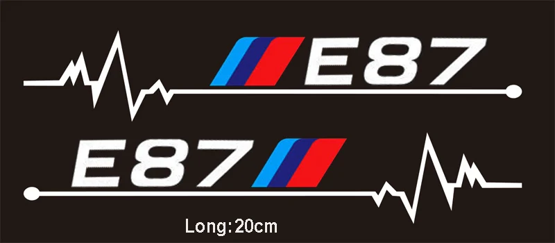 2 шт. новейший дизайн M power performance автомобильные оконные наклейки для BMW M3 M5 1 3 5