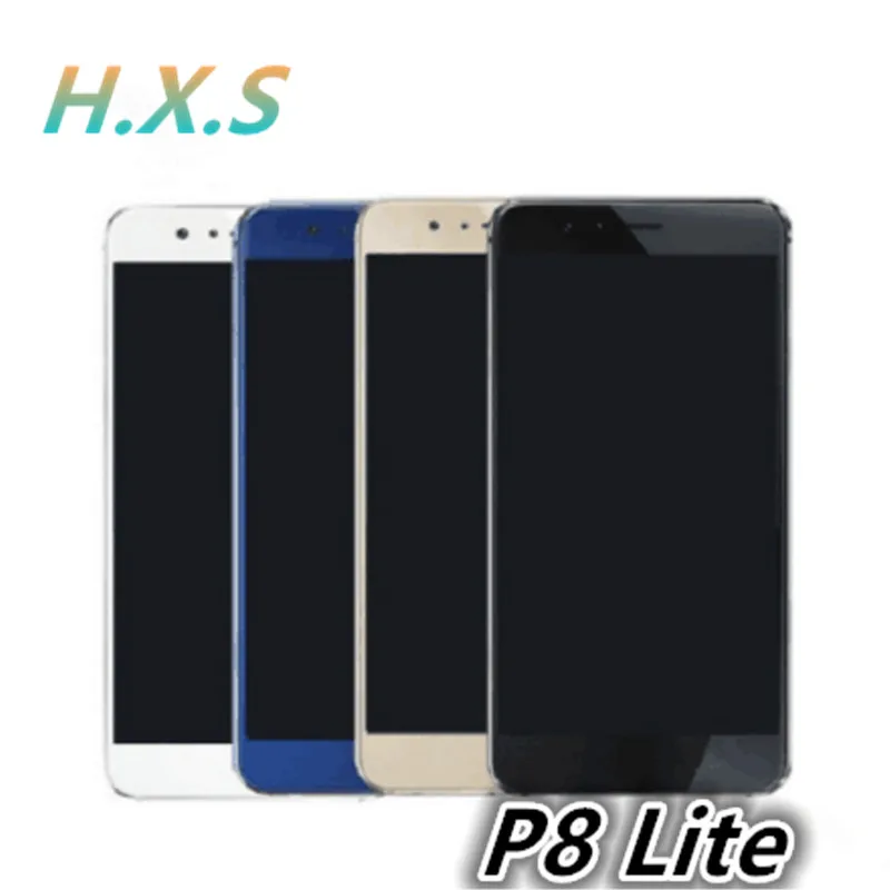 H.X.S для Huawei P8 Lite ЖК экран сенсорный дисплей цифровой|Экраны мобильных телефонов| |