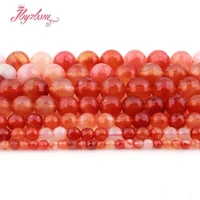 681012mm faceted round multicolor carnelian bead ball natural stone beads for necklace diy jewelry making 15