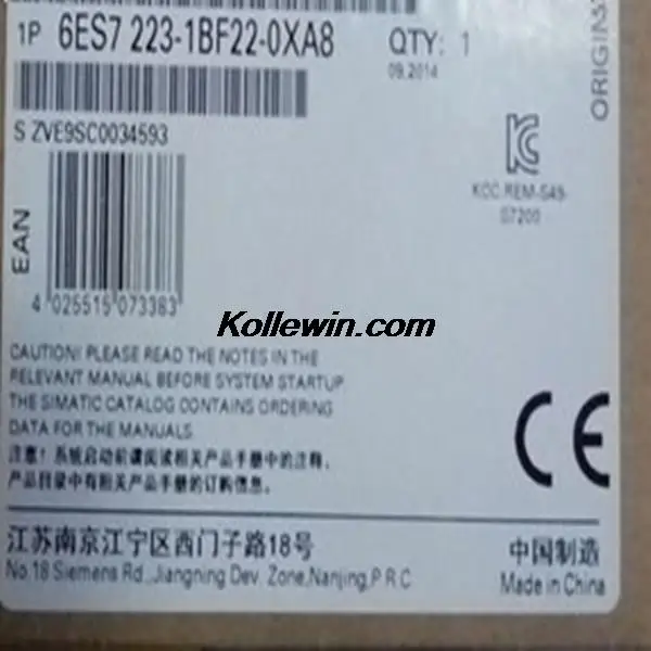 Бесплатная доставка телефон EM222 6ES7223 1BF22 0XA8 6ES7 223 6ES72231BF220XA8 S7 200CN горячая