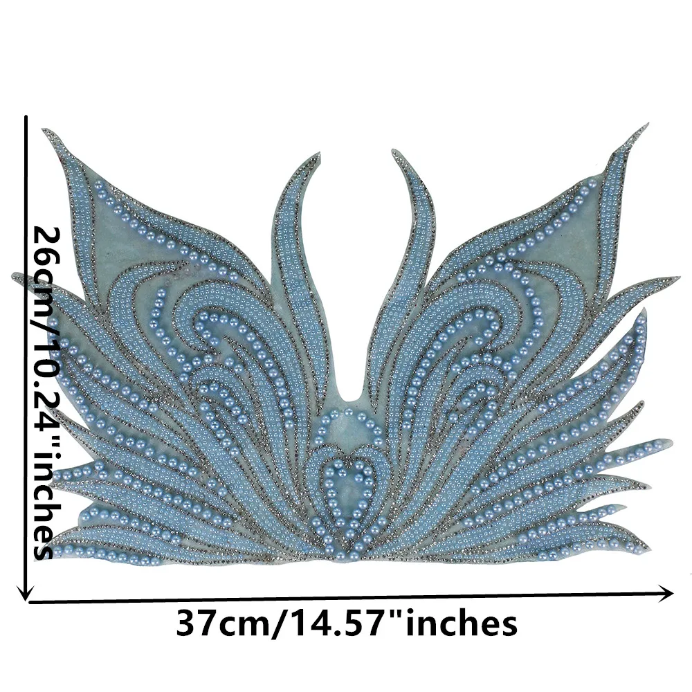 2 шт. стразы-наклейки для украшения свадебного платья | Дом и сад