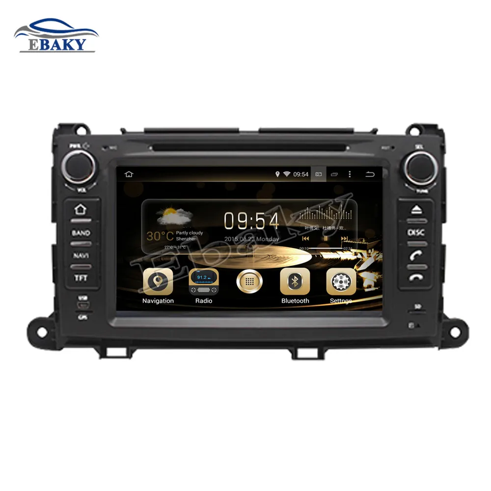 NaviTopia 8 дюймов Восьмиядерный 2 ГБ/4 ГБ Android 0/Android 7 1 Автомобильный DVD Радио для Toyota