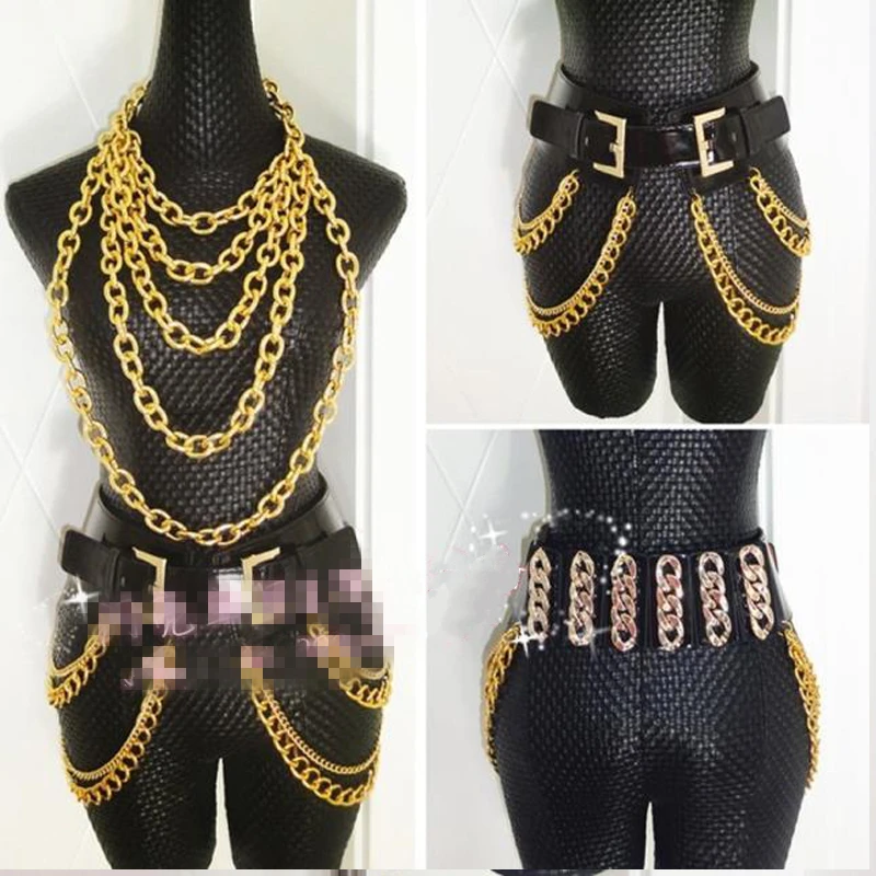 Европа Преувеличение модная обувь для ночного клуба Модные кисточкой поясные