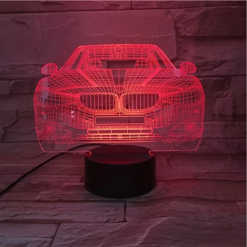 VCity детская игрушка гоночный спортивный автомобиль 3D лампа светильник