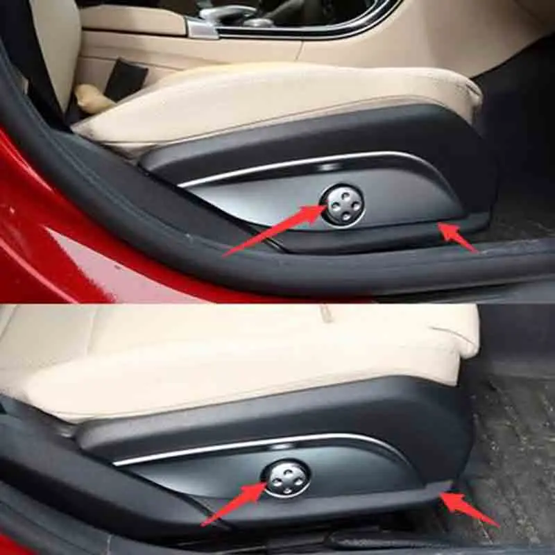 Кнопки регулировки сиденья автомобиля DNHFC с блестками ABS для Mercedes Benz E Class W213 E200 E300