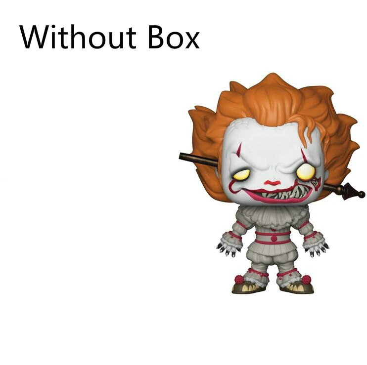 Funko Pop фильмы Стивен Кинг ИТ Джокер, клоун Коллекционная модель детские игрушки для Chlidren Виниловая фигурка кукол игрушки