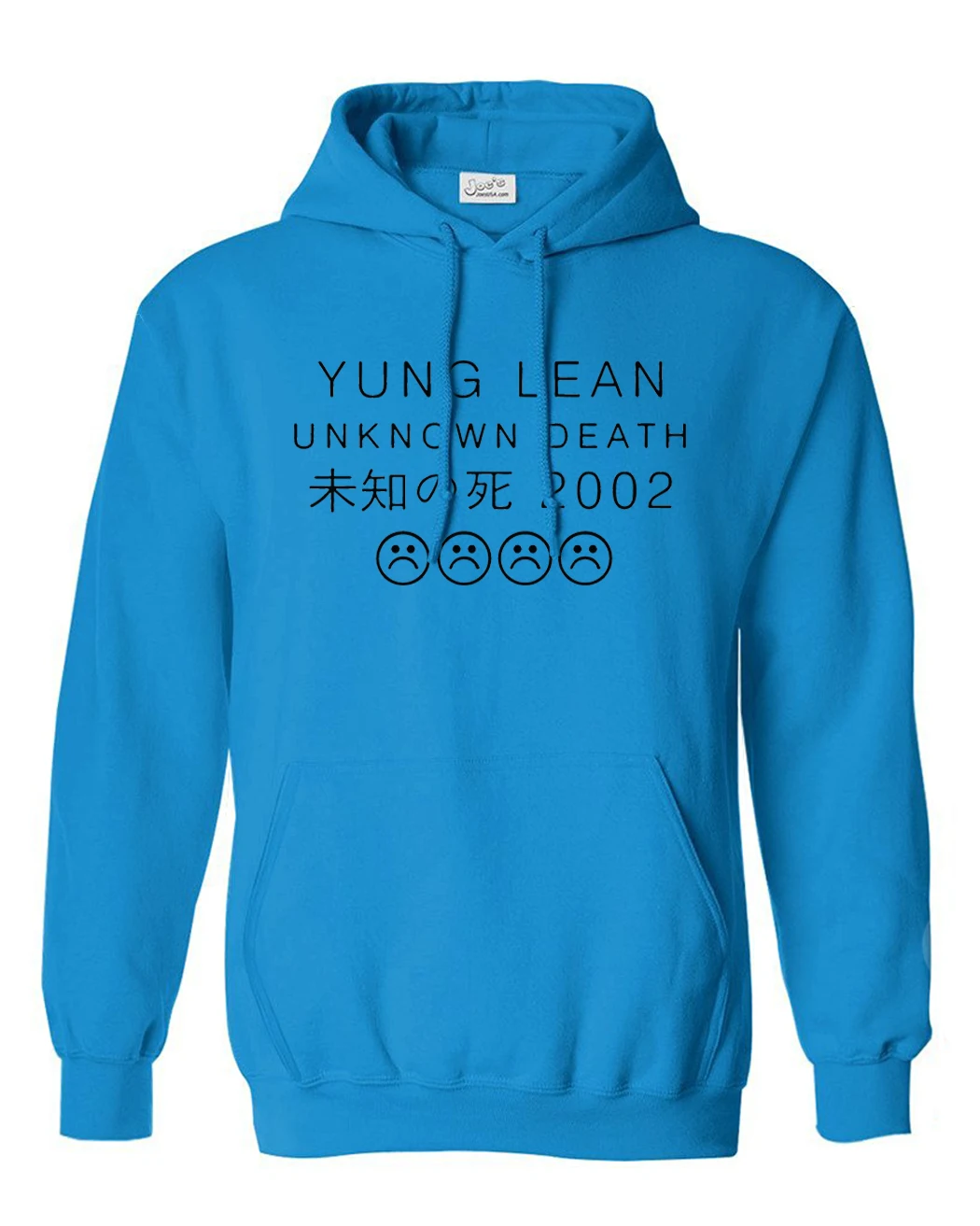 YUNG LEAN UNKNOWN DEATH Sad, толстовка для мальчиков, мужская, хлопок, длинный рукав, осень, мужской спортивный костюм, Мужская брендовая одежда, толстовка с капюшоном - Цвет: blue1