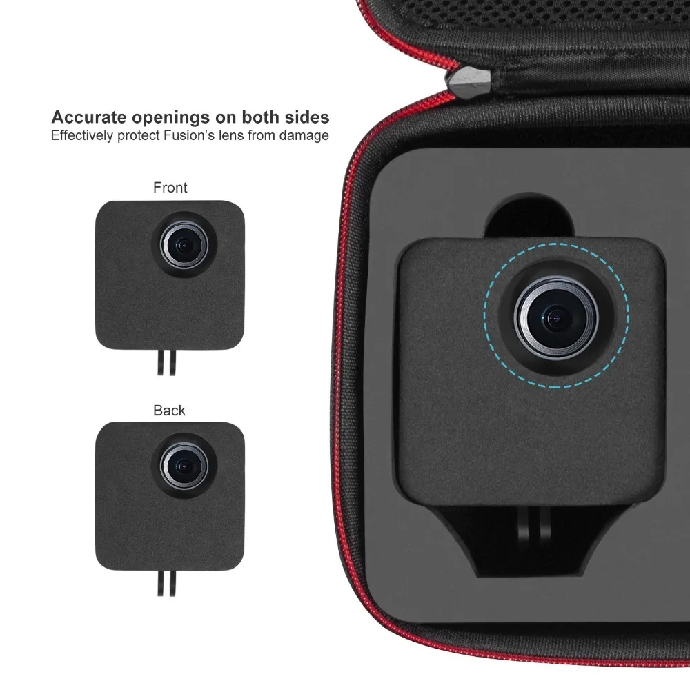 Ударопрочный Портативный чехол для хранения экшн камеры GoPro Fusion 360|Чехлы