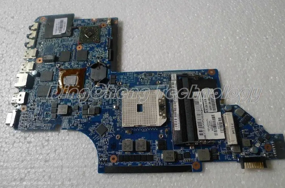 Материнская плата ноутбука для HP DV6 6000 материнская 650854 001 665284 665281 A70M HD6750/1G DDR3 100%