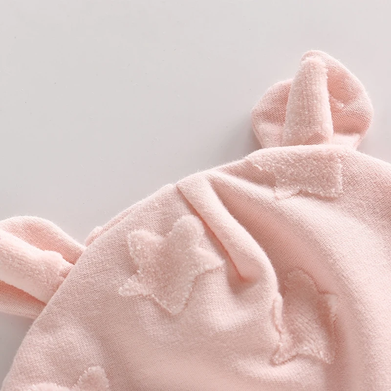 Новинка 2018 детская весенне осенняя Яркая розовая шапка с длинным рукавом и