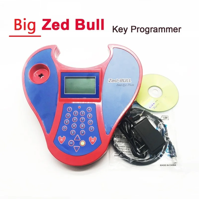 Новый программатор автомобильных ключей Mini Zed Bull V508 с несколькими языками