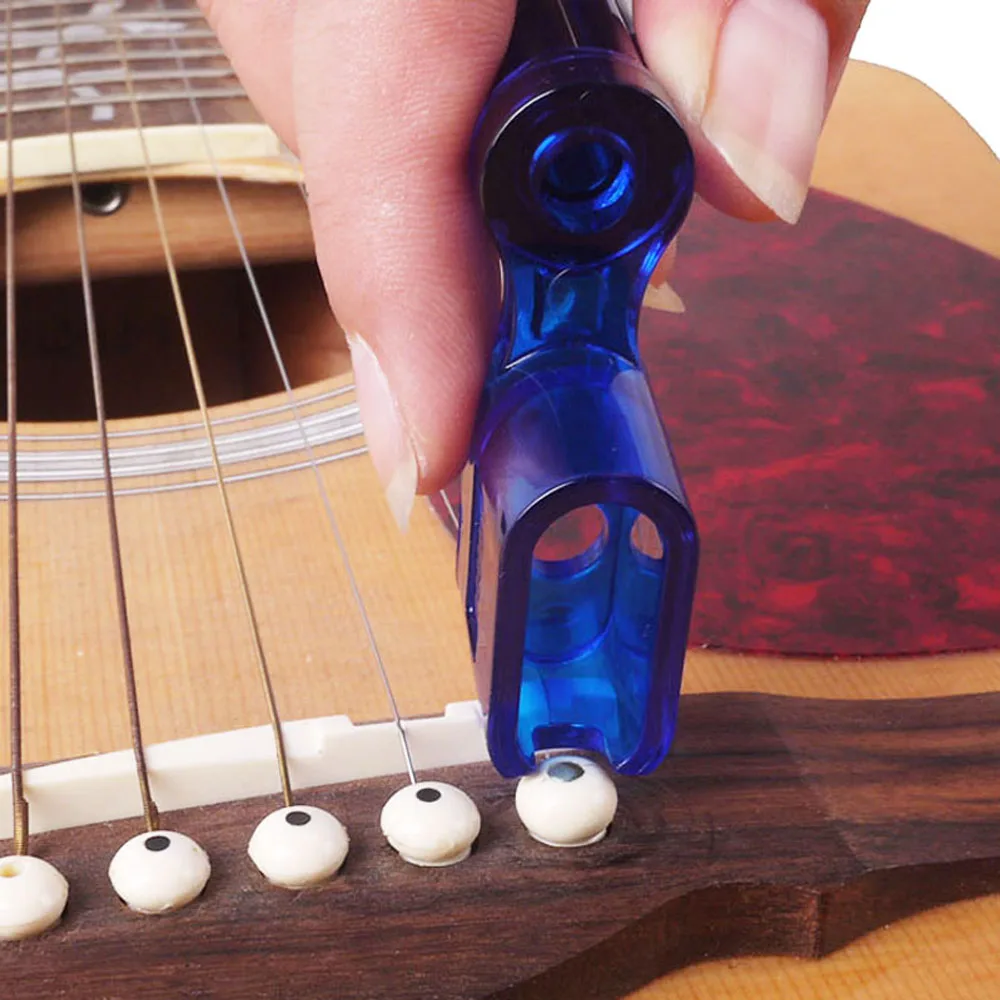 Гитара Alice String Winder Bridge Pin пуллер для колышек сменный пластиковый инструмент