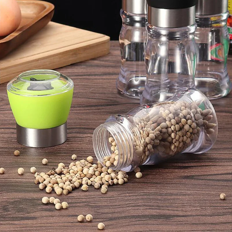 Ручная мельница для соли и перца специй бутылка приправ мельницы кофейных зерен