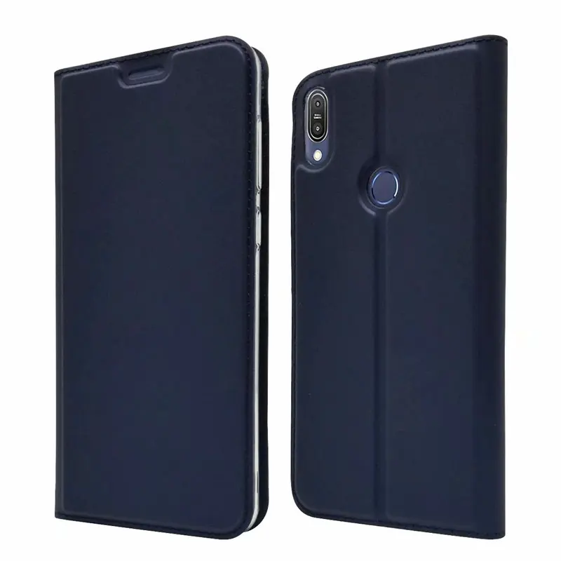JIATEXIN Магнитный Filp из искусственной кожи чехол для Asus Zenfone Max Pro (M1) ZB601KL/ZB602K с карта