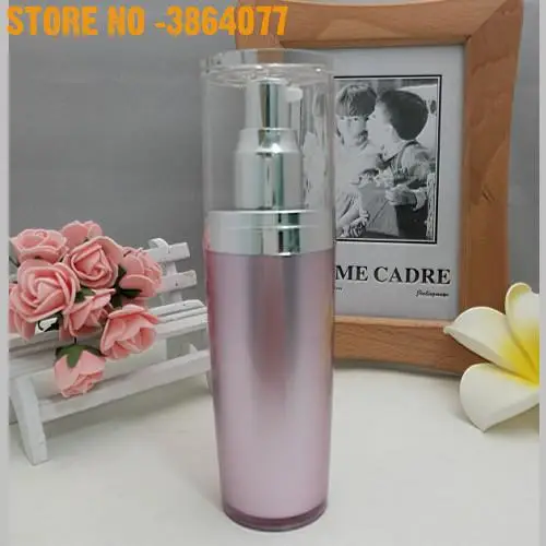 60 мл pastel violet насос бутылка лосьона с цветком формы крышки косметический