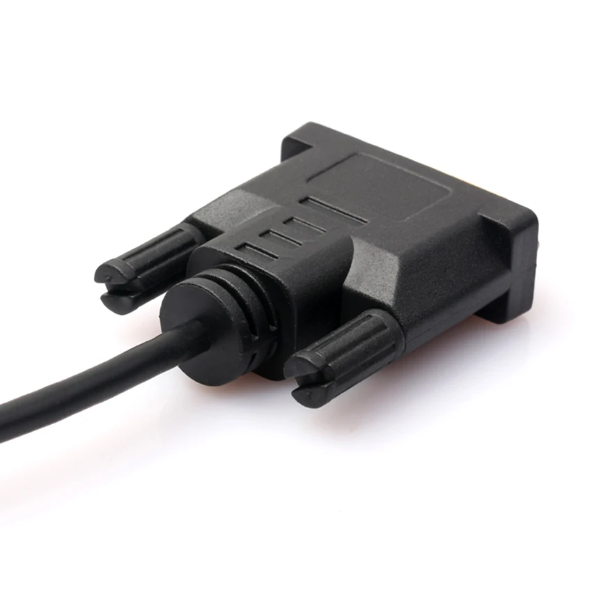 100 шт./лот HDMI к DVI папа 24 + 1 DVI-D Мужской адаптер видео кабель золото 1080P для HDTV DVD
