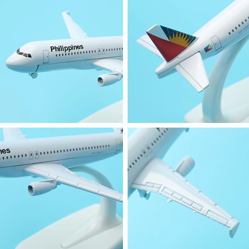 Модель самолета A320 16 см авиационная модель филиппинских авиакомпаний аэробуса
