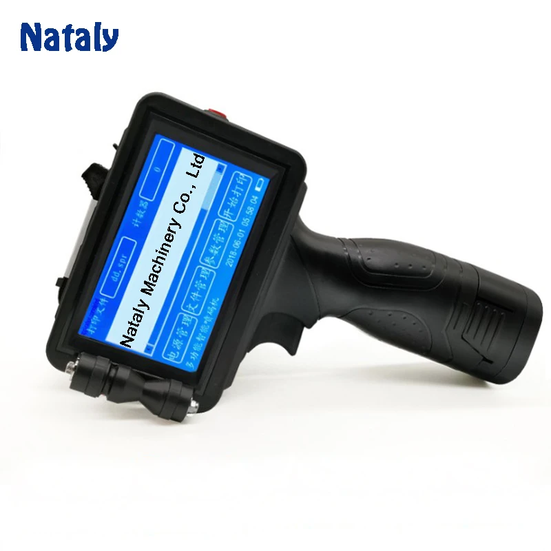 Nataly M6 600 точек/дюйм портативный ручной принтер для струйной печати штрих QR код
