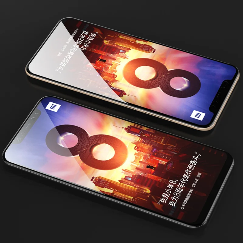 Полное покрытие Экран протектор для Xiaomi 8 MIX2 Note3 5 плюс Стекло закаленное стекло 9h