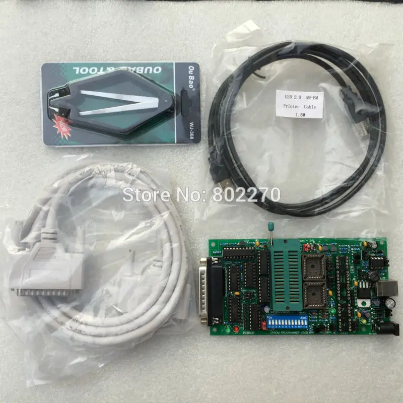 

Новинка, программатор EPROM BOIS PIC Universal Willem PCB5.0B с питанием от USB