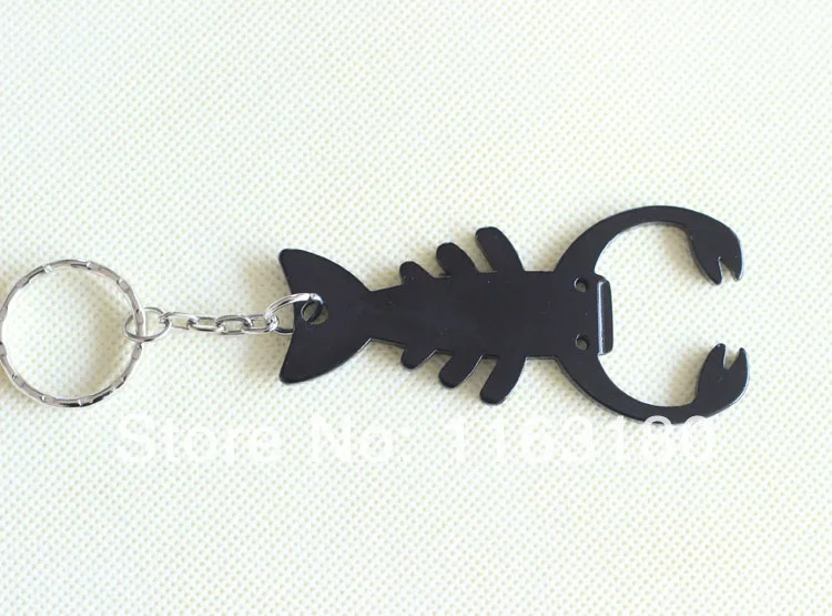 24 шт./лот Хорошее качество металлическая открывалка для бутылок с лобстером