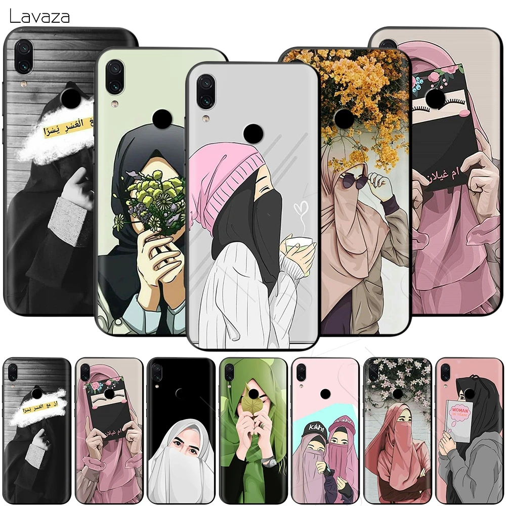 Islamic Muslim Hijabi Girls Art Case for Xiaomi Redmi Note 8 9 9S K30 Pro MI MAX 3 6 SE A1 A2 A3 10 Lite Plus 8A F1 |